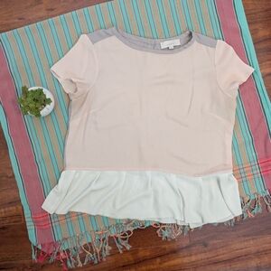 Loft Colorblock Blouse XL